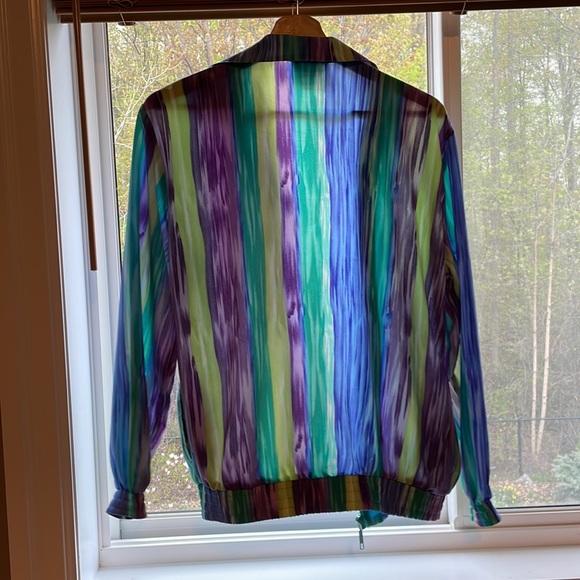 Vintage teddi Patterned Windbreaker - Picture 2 of 4